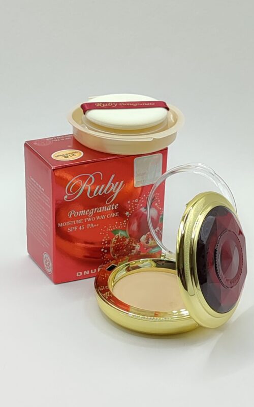 Пудра для лица с запаской ruby pomegranate two way cake #21 / 0