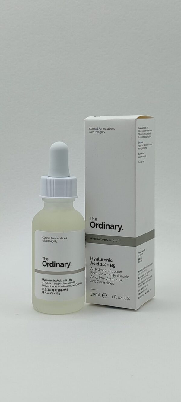 Сыворотка с гиалуроновой кислотой 2% + b5 the ordinary hyaluronic acid 2% + b5. 30мл