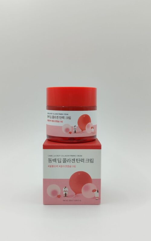 Крем с камелией укрепляющий коллагеновый round lab camellia deep collagen firming cream 50 мл
