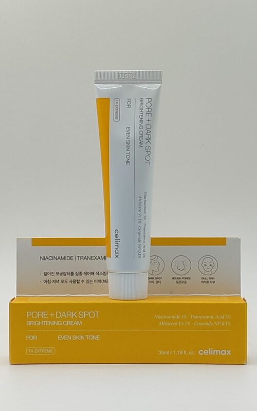 Крем для выравнивания тона и рельефа кожи celimax pore+dark spot brightening cream 35 мл