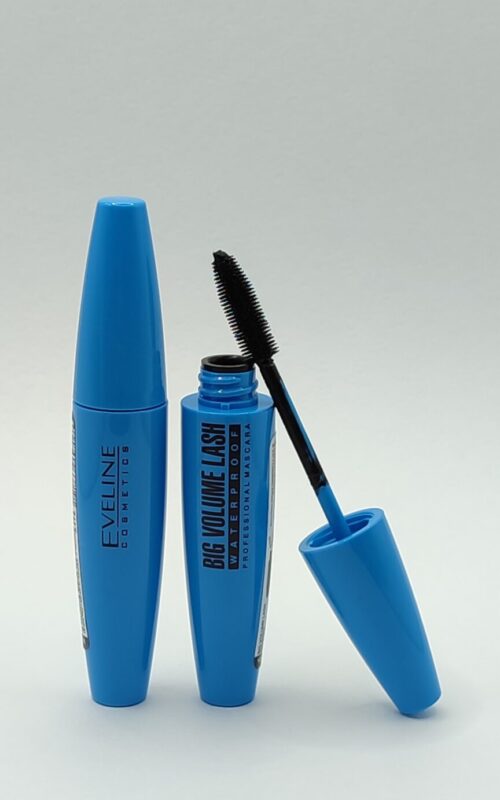 Тушь для ресниц eveline big volume lash waterproof черная водостойкая 9 мл