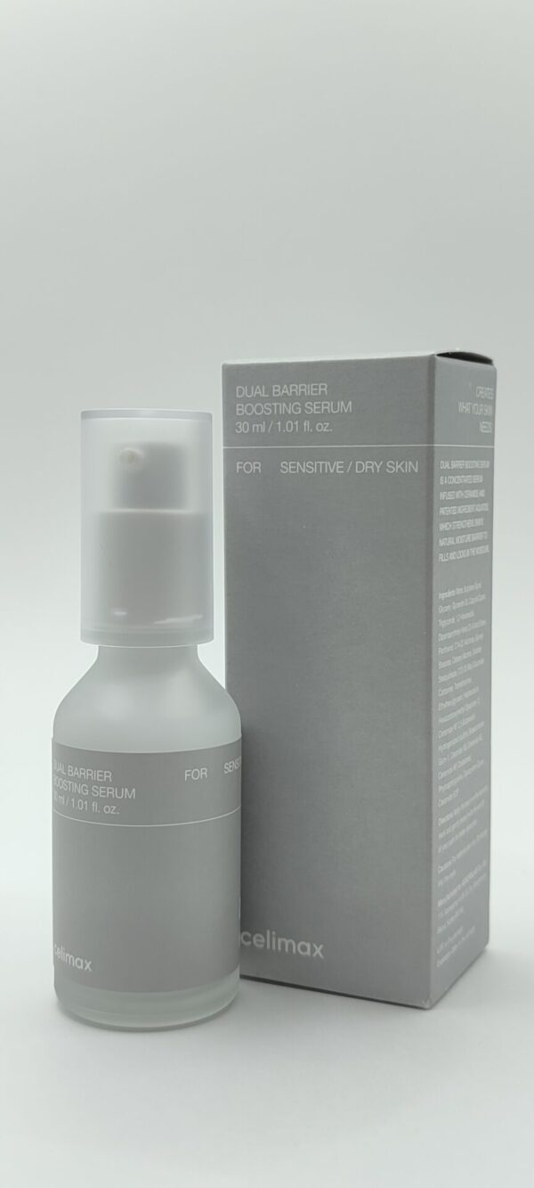 Барьерная сыворотка-бустер с комплексом церамидов celimax dual barrier boosting serum 30 мл