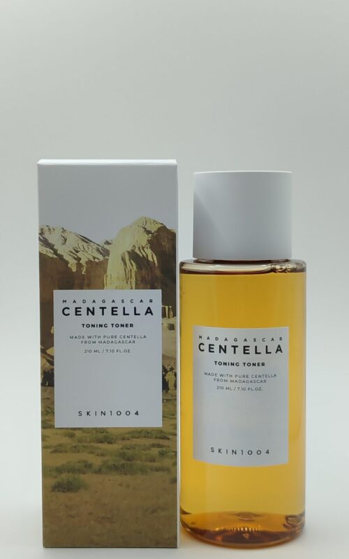 Тоник мягкий, отшелушивающий с центеллой skin1004 madagascar centella toning toner 210 мл