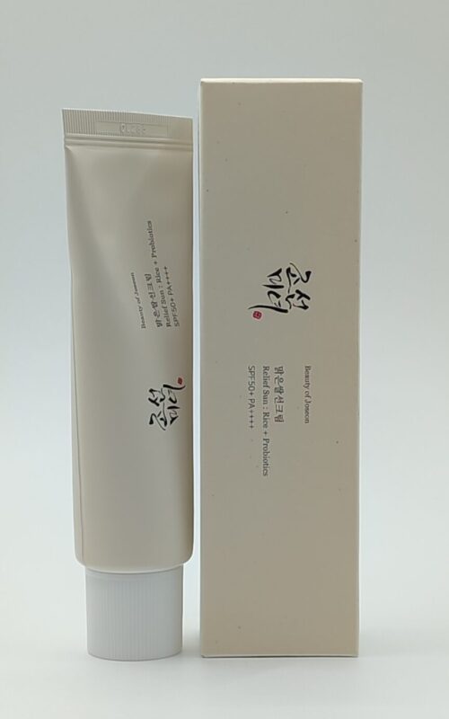 Солнцезащитный крем с пробиотиками beauty of joseon relief sun rice + probiotics spf50+ pa++++ 50ml