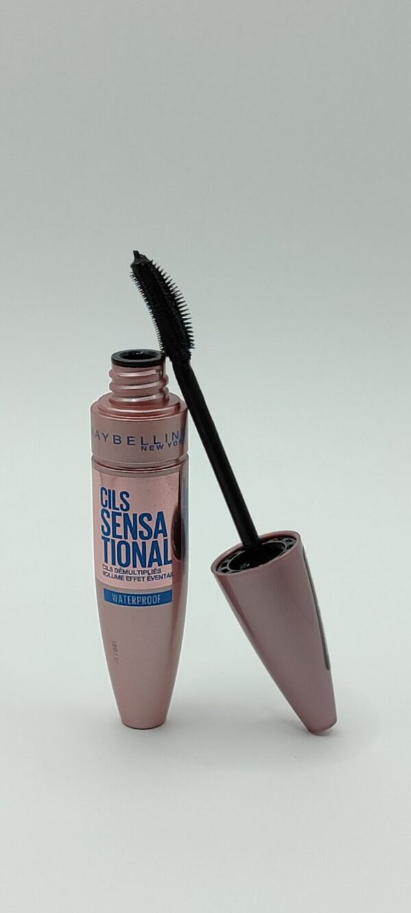 Тушь для ресниц maybelline new york lash sensational веерный объем водостойкая черная 9.5 мл