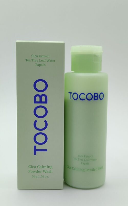 Энзимная пудра для чувствительной кожи с центеллой tocobo cica calming powder wash 50 гр