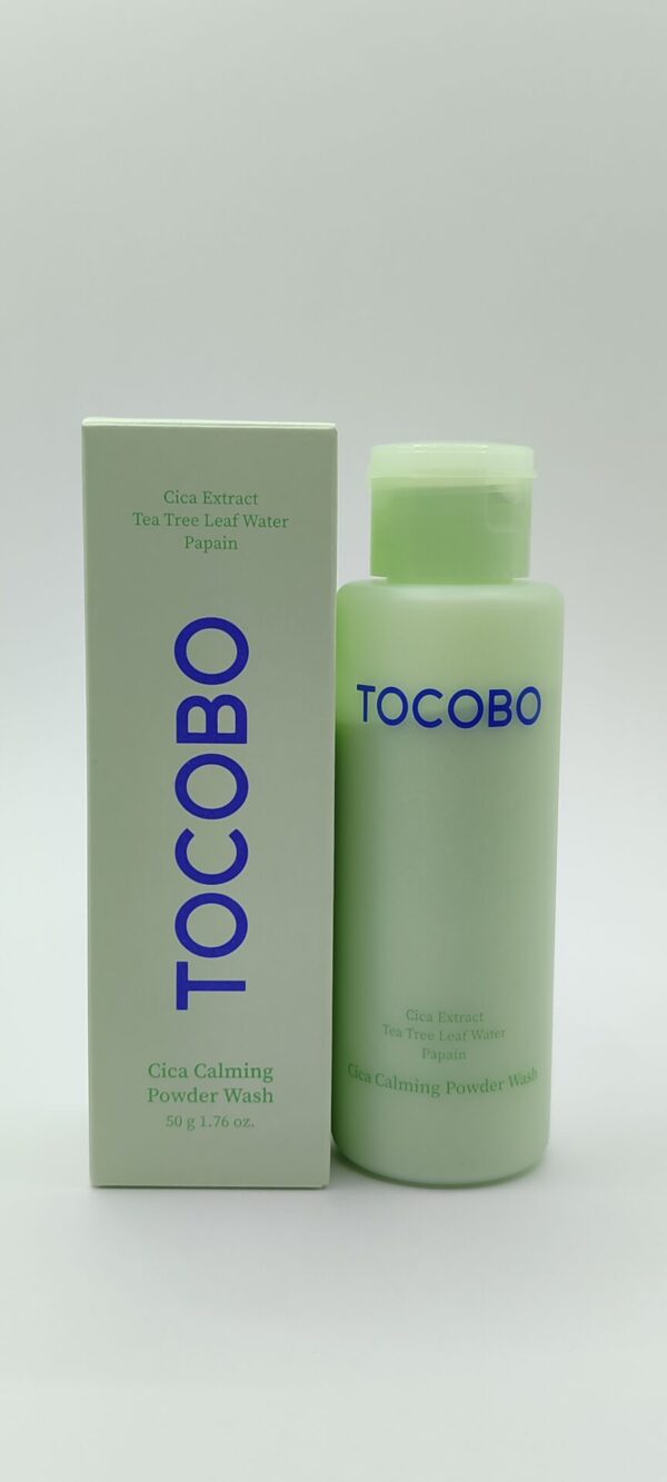 Энзимная пудра для чувствительной кожи с центеллой tocobo cica calming powder wash 50 гр