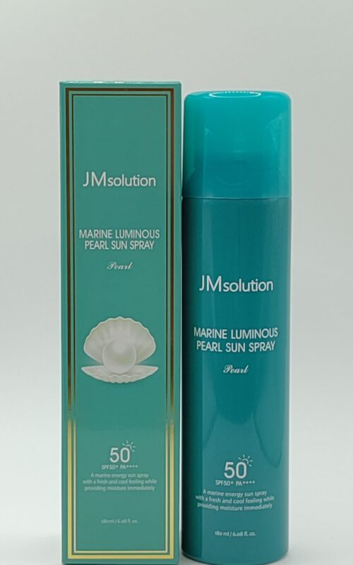 Солнцезащитный спрей с жемчугом jmsolution marine luminous pearl sun protection sun spray spf50+ pa+++ 180 ml