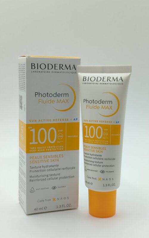 Солнцезащитный флюид для лица bioderma photoderm fluide мах spf 100 40 мл