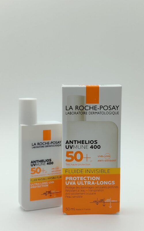 Солнцезащитный флюид la roche-posay anthelios uvmune 400 невидимый для чувствительной кожи spf50+ 50 мл