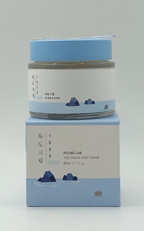 Крем лёгкий, увлажняющий с комплексом минералов round lab 1025 dokdo light cream 80 мл