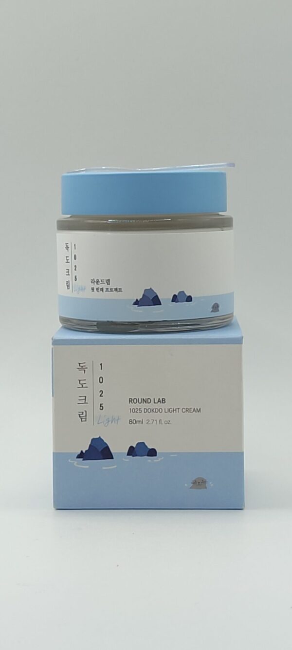 Крем лёгкий, увлажняющий с комплексом минералов round lab 1025 dokdo light cream 80 мл