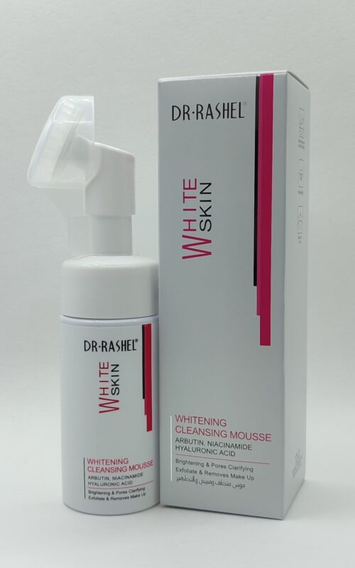 Мусс для умывания лица dr.rashel white skin whitening cleansing mousse 115мл