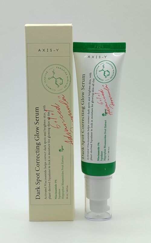 Cыворотка от пигментных пятен осветляющая с 5% ниацинамида axis-y dark spot correcting glow serum 50 мл