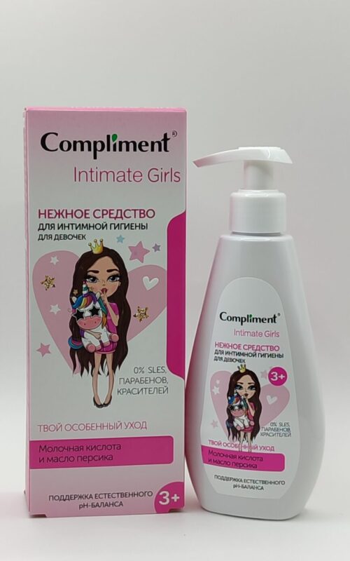 ГЕЛЬ ДЛЯ ИНТИМНОЙ ГИГИЕНЫ ПЕРСИК COMPLIMENT / 200