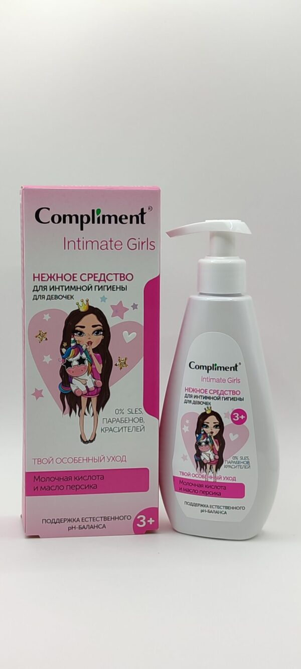 ГЕЛЬ ДЛЯ ИНТИМНОЙ ГИГИЕНЫ ПЕРСИК COMPLIMENT / 200
