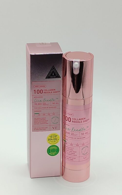 Сыворотка-бустер с микроиглами и коллагеном vt cosmetics collagen reedle shot 100, 50мл