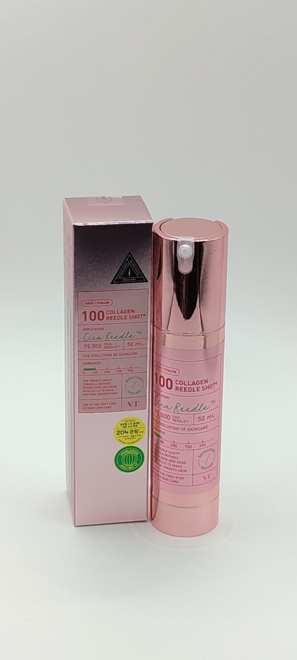 Сыворотка-бустер с микроиглами и коллагеном vt cosmetics collagen reedle shot 100, 50мл