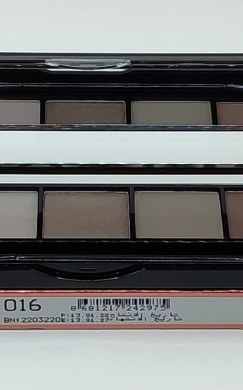 Палетка теней для век topface pro palette eyeshadow 016 матово-перламутровые 8 г