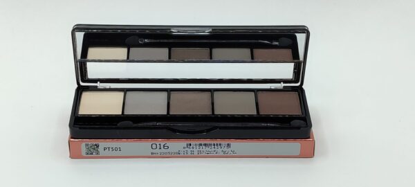 Палетка теней для век topface pro palette eyeshadow 016 матово-перламутровые 8 г