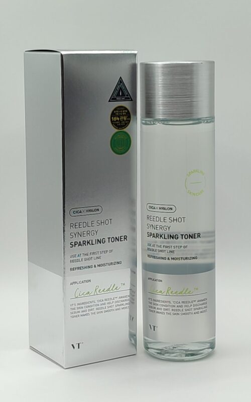 Тонер с микроиглами и газированной водой vt cosmetics reedle shot synergy sparkling toner 150 мл