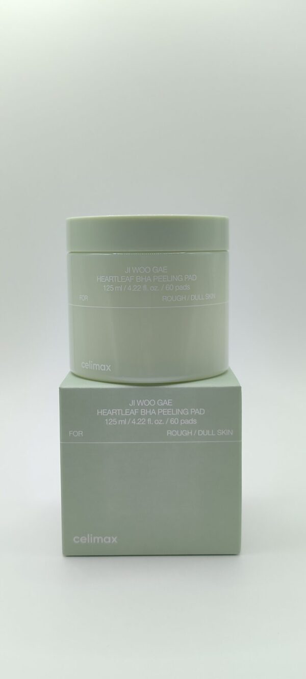 Пилинг-пэды celimax ji woo gae heartleaf bha peelind pad тонизирующие пилинг-пэды с bha-кислотой 60 шт. 125 мл