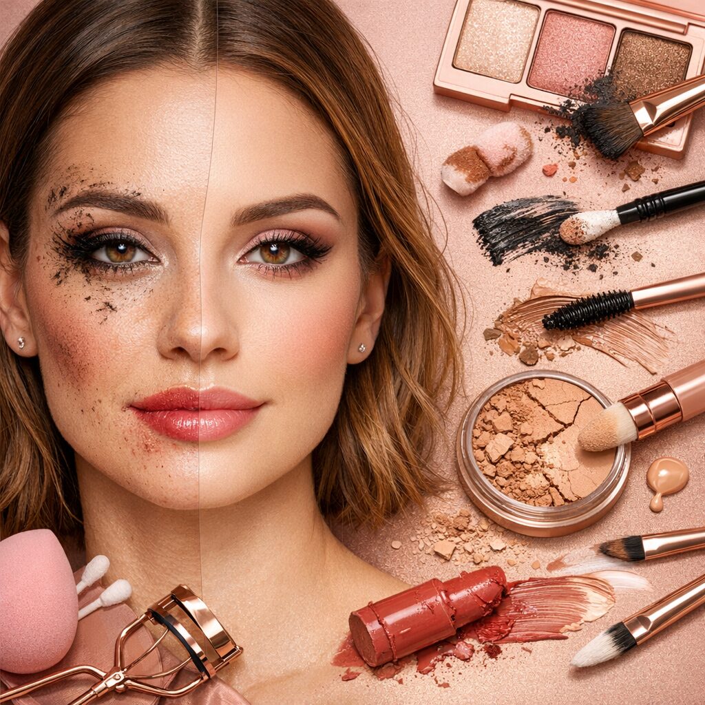 Анти-фейл макияж: 7 частых ошибок и как их легко исправить