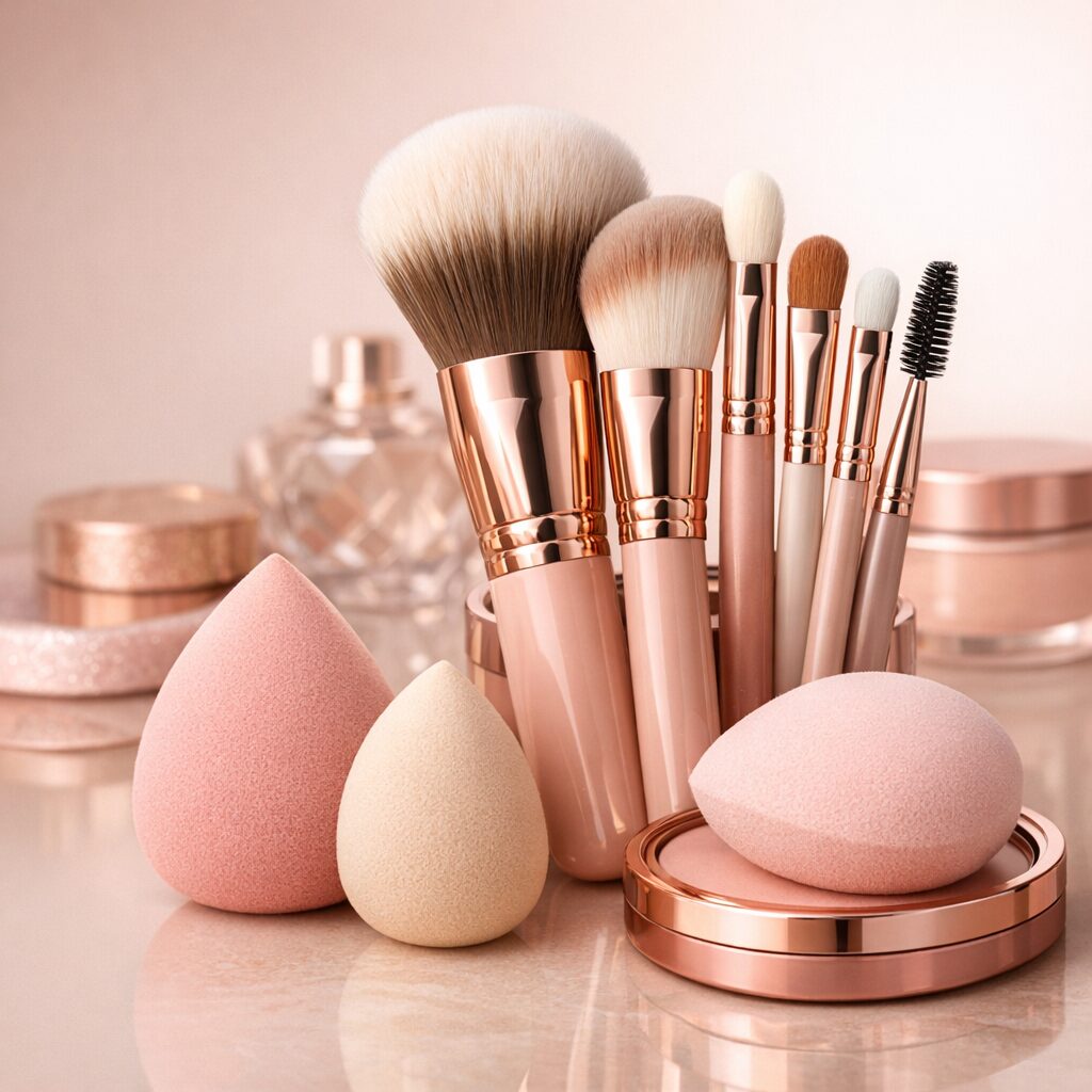 Гид по кистям и спонжам: базовый рабочий набор для макияжа
