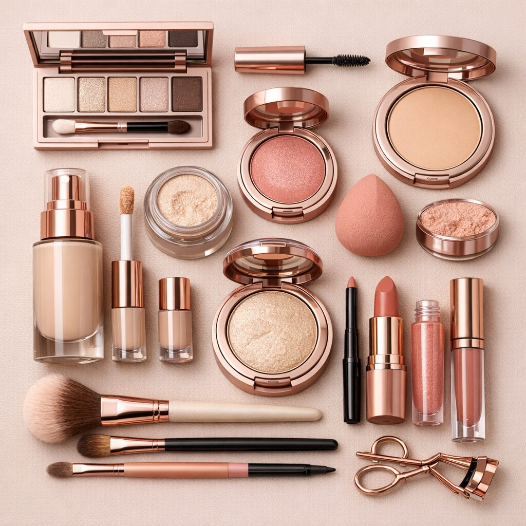 Что такое базовый набор косметики для повседневного макияжа