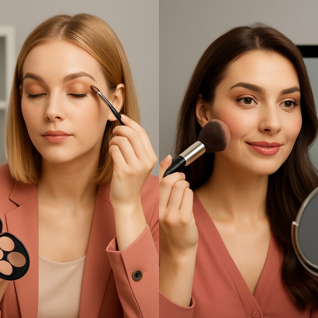 Подход к макияжу для офлайн и онлайн-собеседований: в чем разница