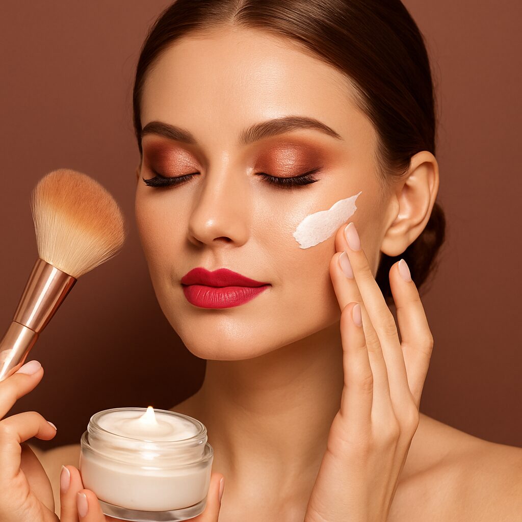 Подготовка кожи к вечернему макияжу