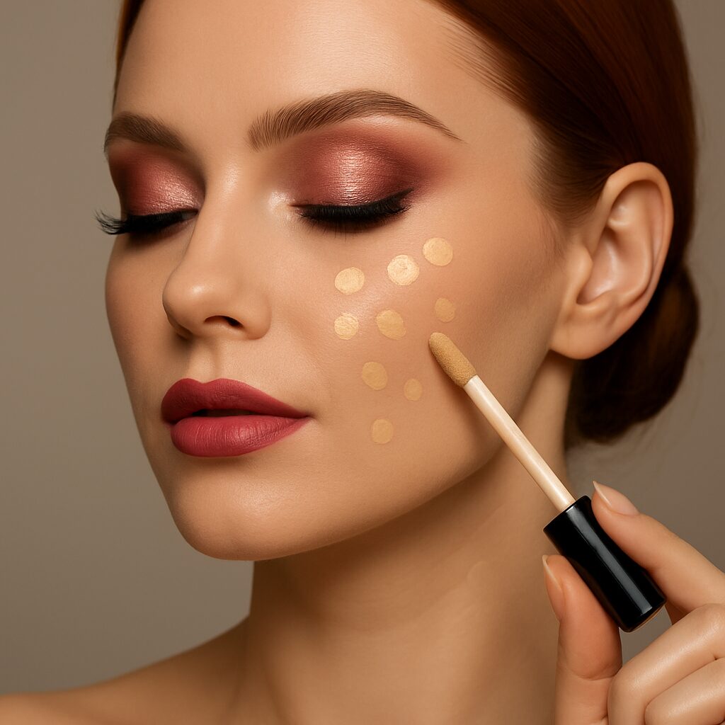 Создание ровного тона лица и маскировка несовершенств